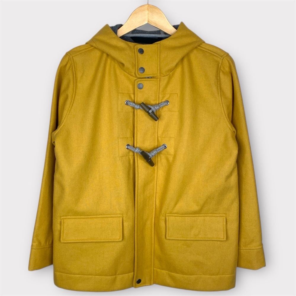 ROAMERS AND SEEKERS NWT Stowaway Duffle Coat - Mustard Yellow - Size M